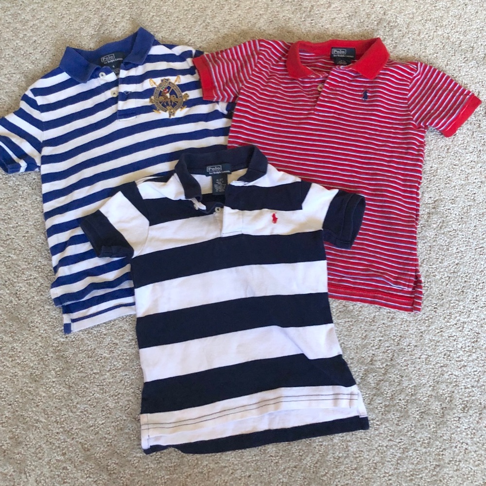 4T Ralph Lauren polo bundle